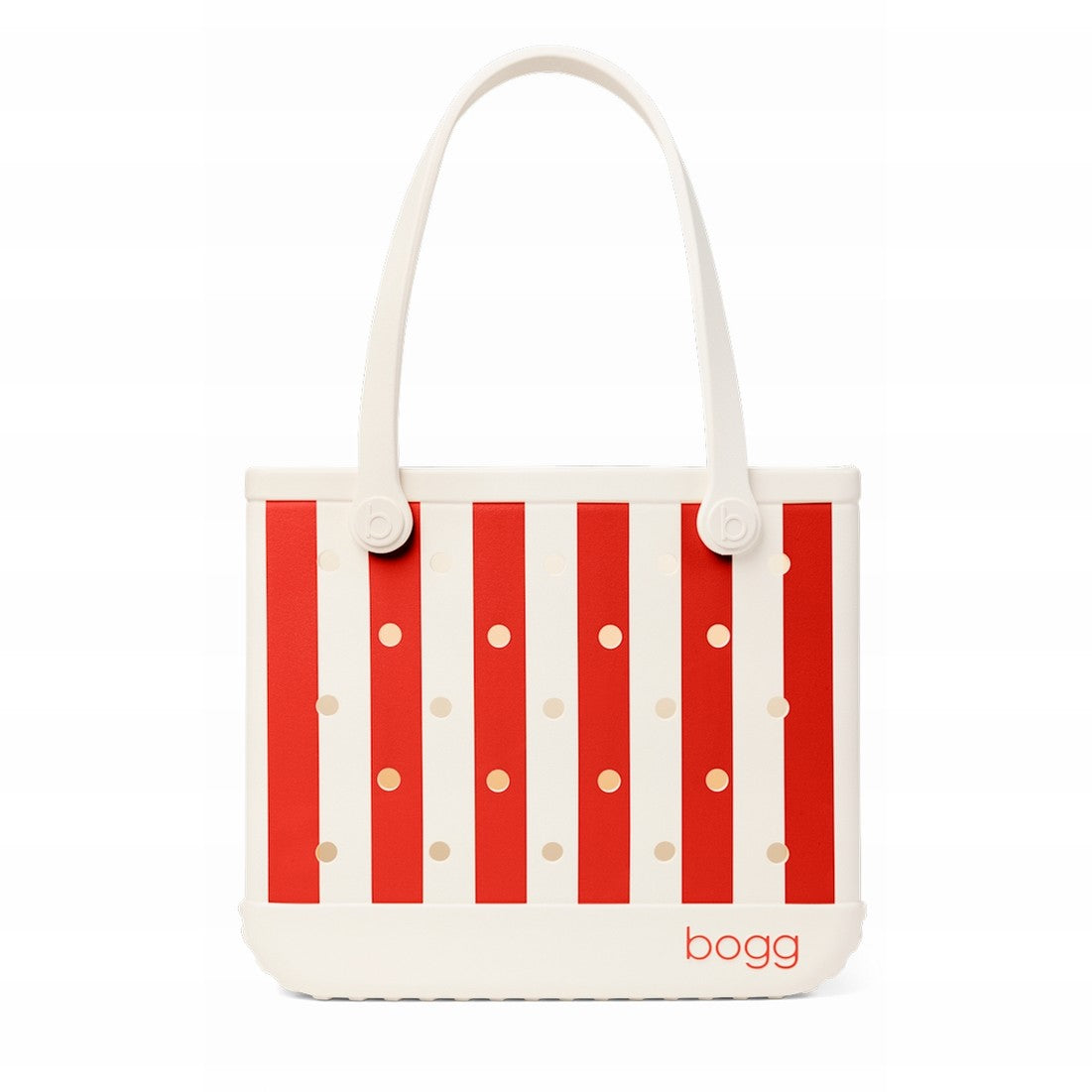 Baby Bogg Bag Buoy Red Stripe Yacht Day Travel Organizer Stylish Large Capacity Non Slip Bottom Design for Women