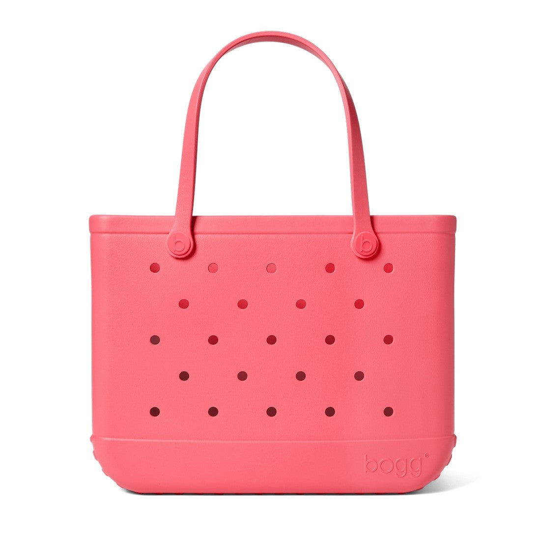 Original Bogg Bag Capri Coral Waterproof EVA Beach Tote Bag Durable Waterproof with Extra Storage Compartments for Weekend Getaways Travel Organizer Vacation Essentials for Women