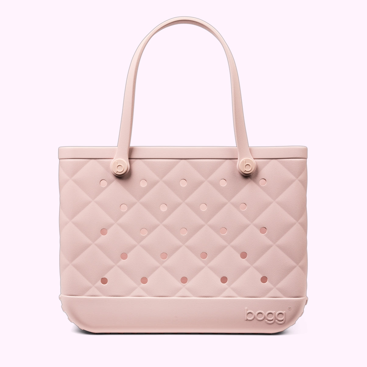 Original Bogg Bag Quilted Rose Petal Boat Trip Waterproof Tote Oversized Waterproof with Easy Clean Surface for Tropical Vacations Travel Organizer Vacation Essentials for Women