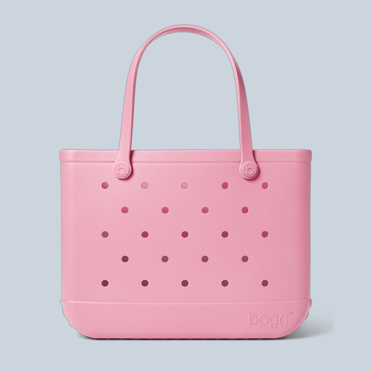 Original Bogg Bag Blowing Pink Bubbles Waterfront Travel Tote Portable Waterproof Easy Maintenance Surface for Cruise Travel
