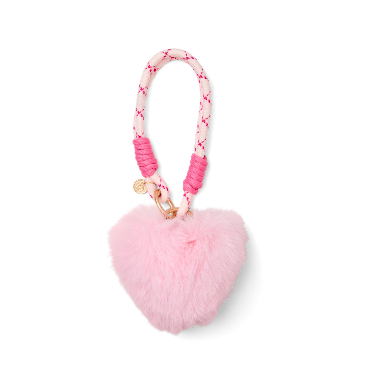 Bogg'd & Charmed Pink Heart Pouf Tropical Resort Beach Bag Portable Tip Resistant Deep Storage Interior for Family Trips