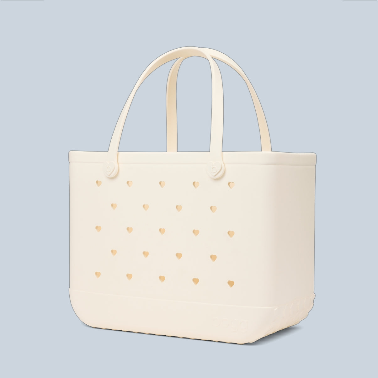 Original Bogg Bag Cut Out Heart Coconut Sunshine Travel Organizer Modern Large Capacity Extra Wide Opening for Cruise Travel