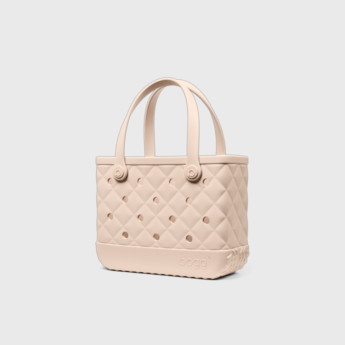 Bitty Bogg Bag Quilted Freshly Pressed Linen Seaside Adventure Tote Flexible Washable Non Slip Bottom Design for Beach Holidays