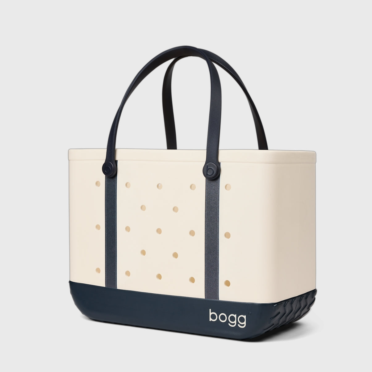 Original Bogg Bag Oxford Blue Summer Beach Accessories Bag Travel Friendly Washable with Makeup Bag for Boat Trips Travel Organizer Vacation Essentials for Women