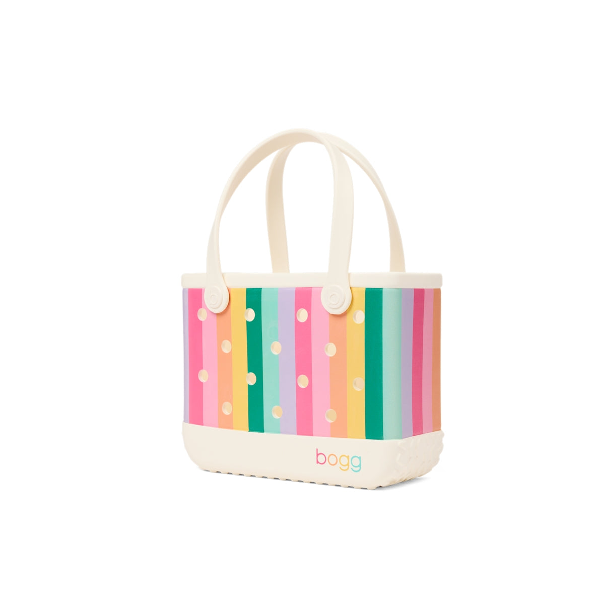 Bitty Bogg Bag Color Burst Tropical Resort Beach Bag Ultra Durable Multi Purpose Open Top Access Access for Resort Vacations