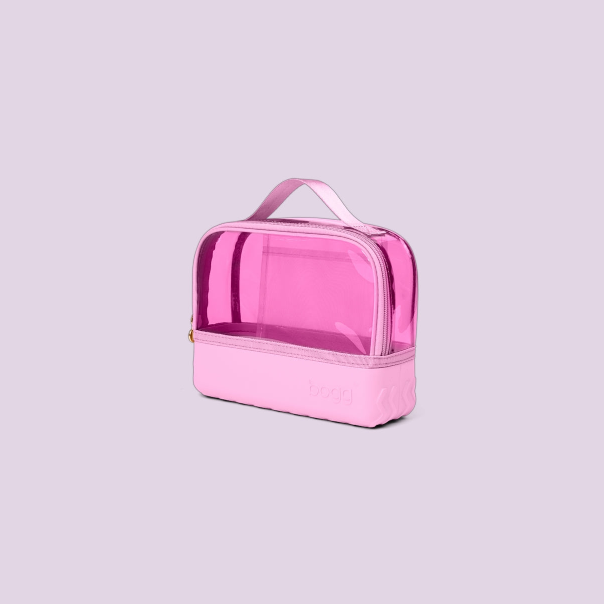Boggs N' Ends Pink Taffy Lake Day Waterproof Tote Portable Large Capacity Easy Maintenance Surface for Beach Holidays