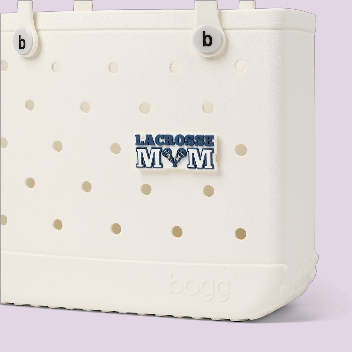 Bogg Bit Lacrosse Mom Holiday Cruise Tote Lightweight Sandproof Non Slip Bottom Design for Resort Vacations