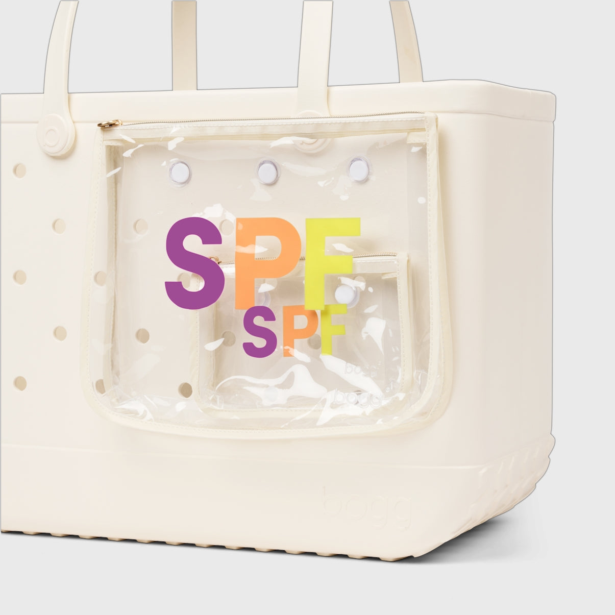 Decorative Insert SPF Open Top Beach Organizer Oversized Washable with Travel Accessory Pouch for Beach Vacation Travel Organizer Vacation Essentials for Women