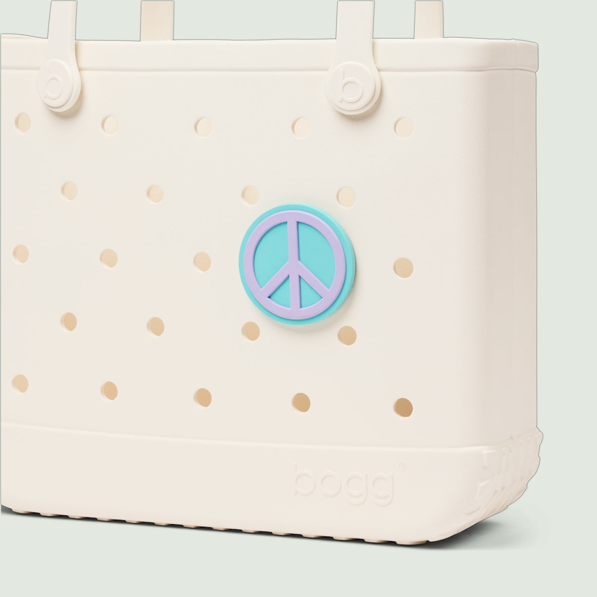 Bogg Bit Peace Premium EVA Pool Bag Travel Friendly Lightweight with Reinforced Handles for Resort Holidays Travel Organizer Vacation Essentials for Women