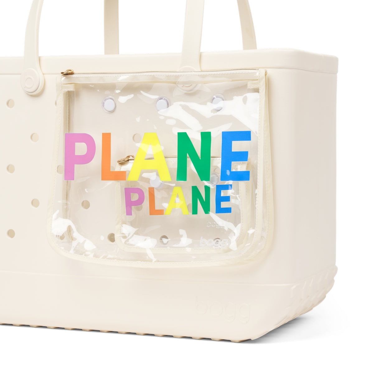 Decorative Insert Plane Beach Vacation Carryall Ultra Durable Multi Purpose Open Top Access Access for Pool Activities