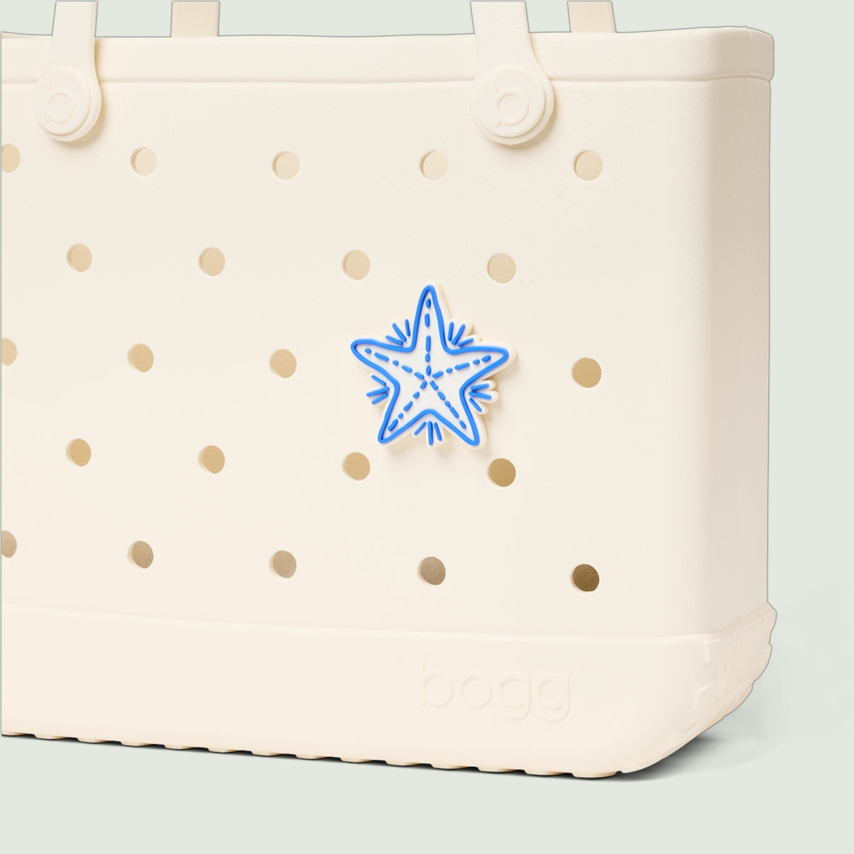 Bogg Bit Blue Starfish Travel Ready Pool Tote Heavy Duty Waterproof Bonus Cosmetic Bag Included for Women