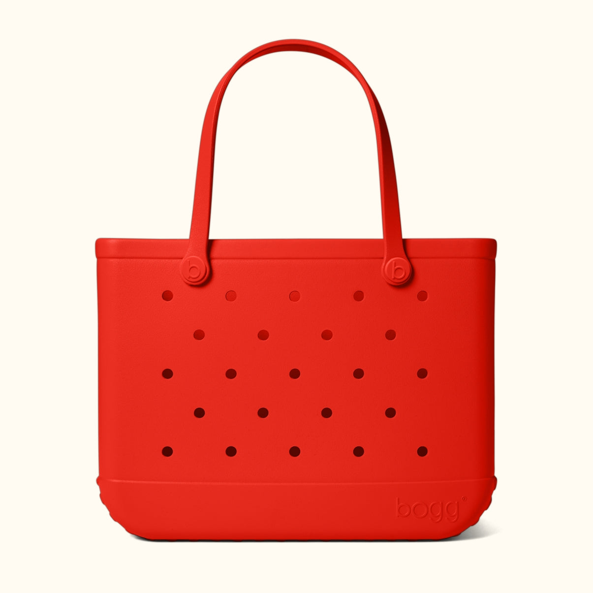 Original Bogg Bag Buoy Red Seaside Adventure Tote Luxury Tip Resistant Bonus Cosmetic Bag Included for Women