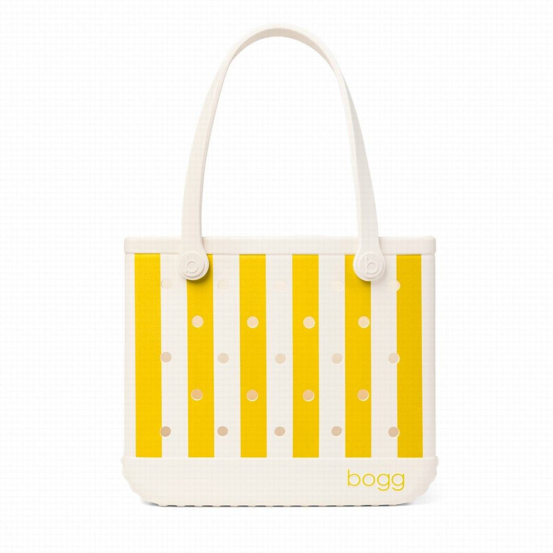 Baby Bogg Bag Limoncello Yellow Stripe Beach Vacation Carryall Ultra Durable Travel Friendly Accessory Organizer Pouch for Cruise Travel