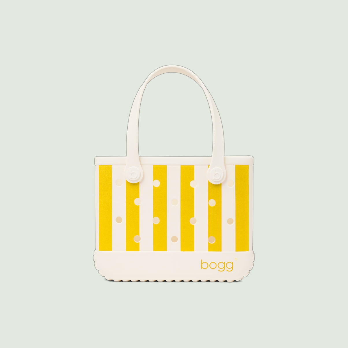 Bitty Bogg Bag Limoncello Yellow Stripe Outdoor Adventure Pool Tote Waterproof Durable with Reinforced Handles for Weekend Getaways Travel Organizer Vacation Essentials for Women