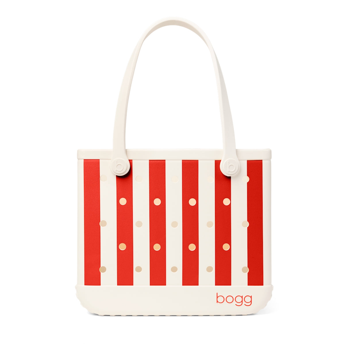 Baby Bogg Bag Buoy Red Stripe Large Capacity Beach Carryall Large Capacity Sandproof with Non Slip Bottom for Camping Trips Travel Organizer Vacation Essentials for Women