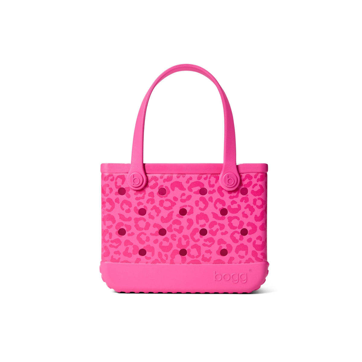 Bitty Bogg Bag Purrr fectly Pink Leopard Pool Party Storage Bag Modern Multi Purpose Adjustable Shoulder Strap for Resort Vacations