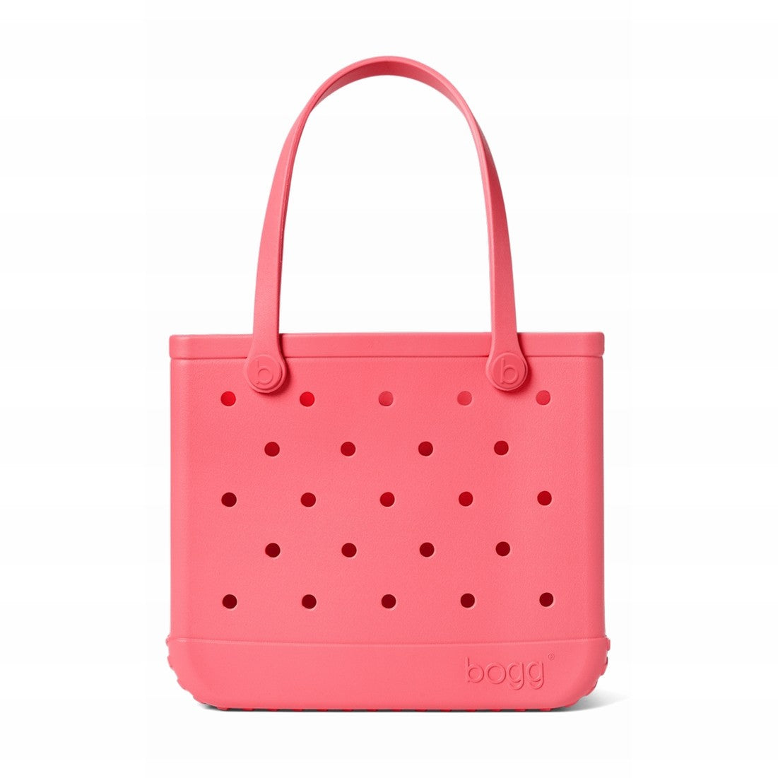 Baby Bogg Bag Capri Coral Heavy Duty Rubber Beach Bag Waterproof Easy Clean with Cosmetic Organizer for Resort Holidays Travel Organizer Vacation Essentials for Women