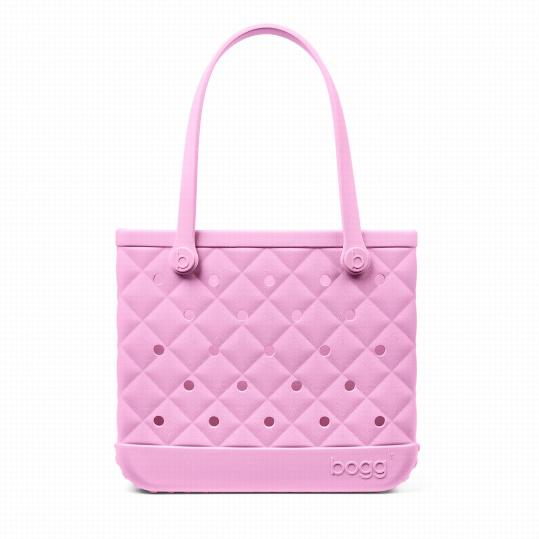 Baby Bogg Bag Quilted Pink Taffy Beach Gear Storage Bag Modern Travel Friendly Deep Storage Interior for Resort Vacations