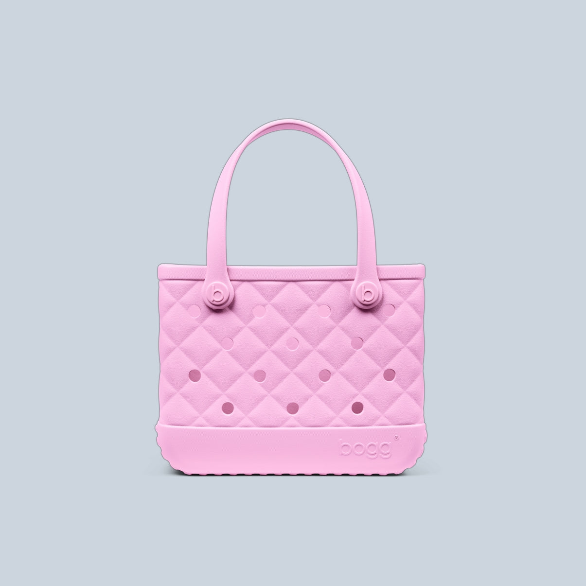 Bitty Bogg Bag Quilted Pink Taffy Cruise Ship Essentials Tote Functional Quick Dry Easy Maintenance Surface for Resort Vacations