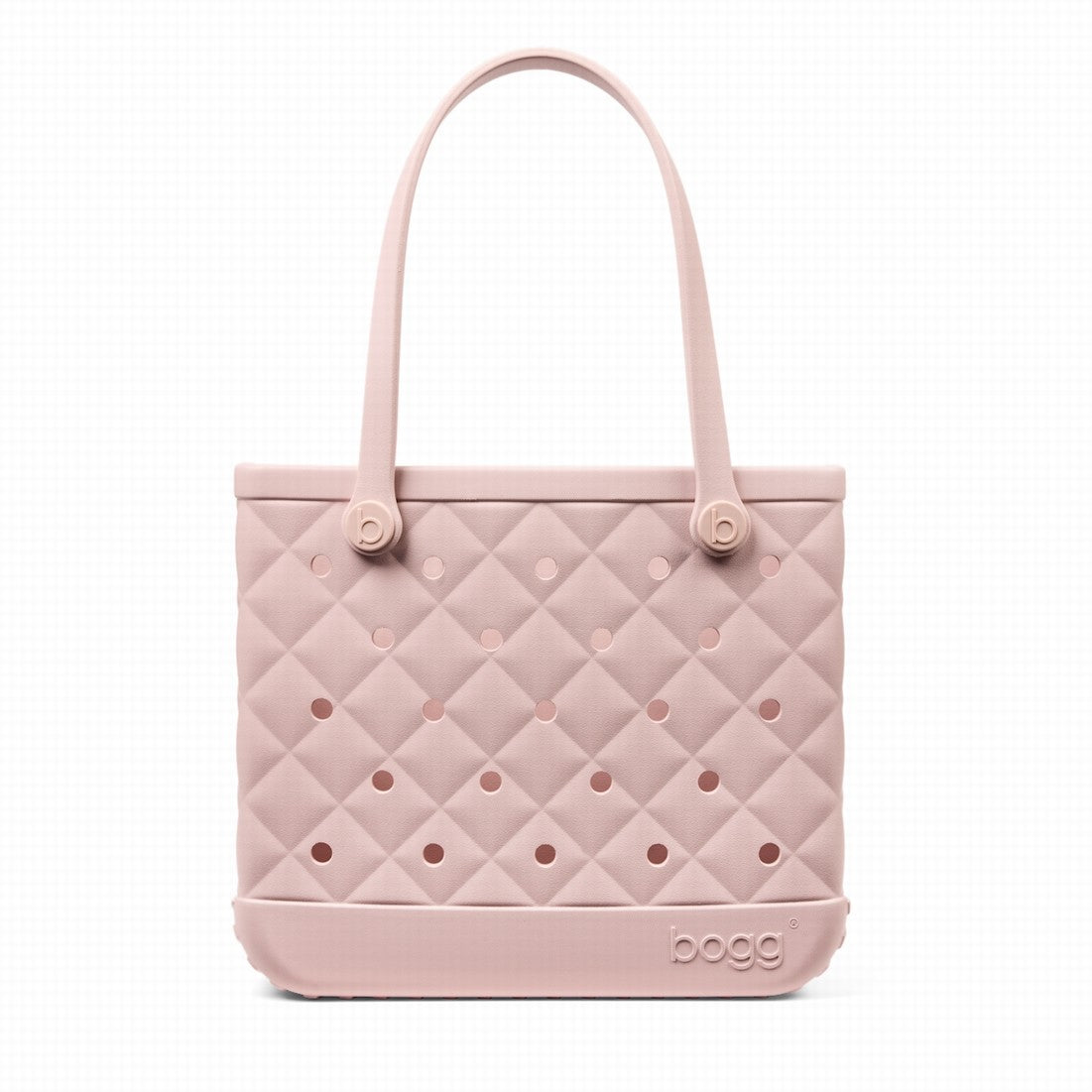 Baby Bogg Bag Quilted Rose Petal Poolside Essentials Organizer Portable Travel Friendly Waterproof Phone Pouch Included for Summer Adventures