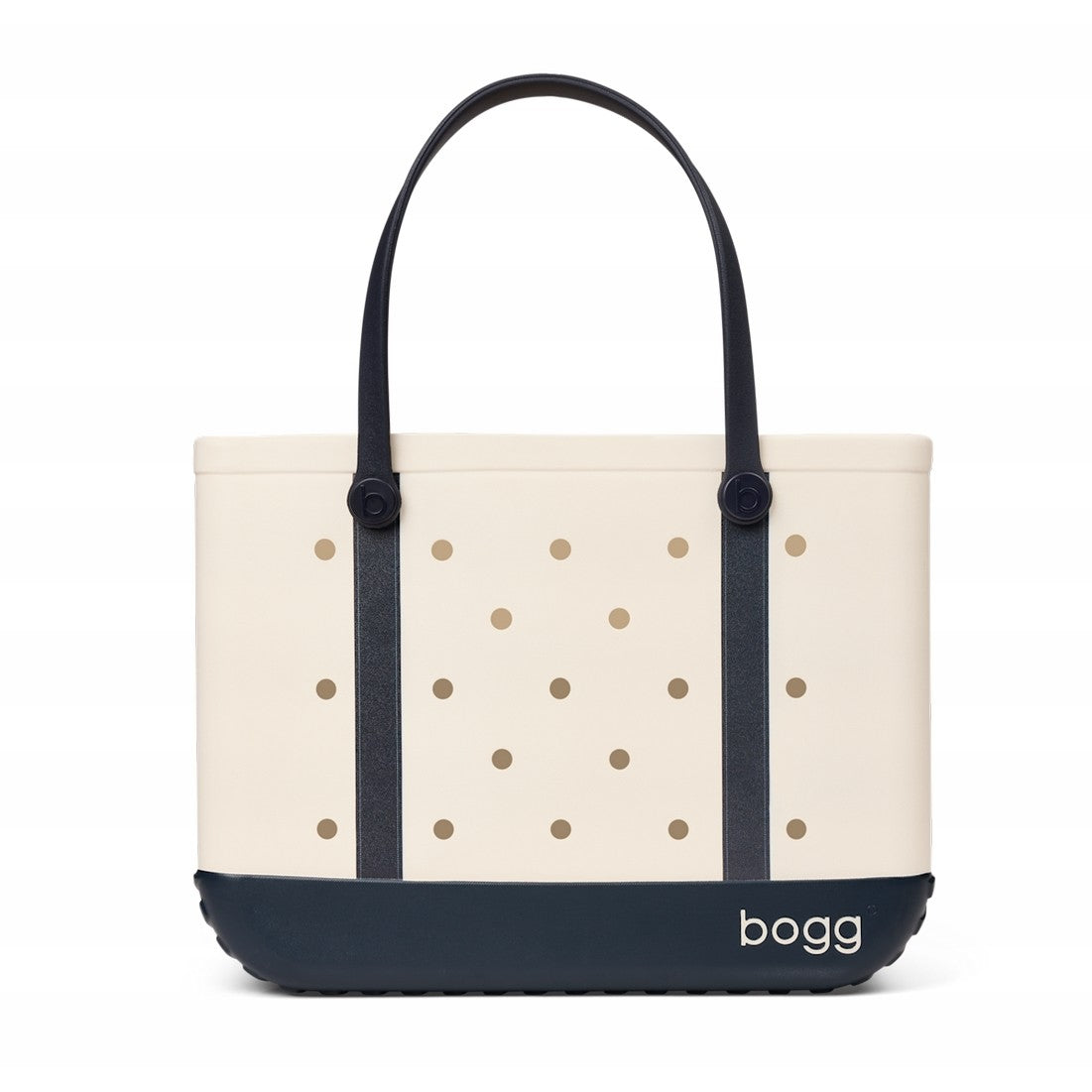 Original Bogg Bag Oxford Blue Holiday Cruise Tote Premium Easy Clean Reinforced Grip Handles for Women