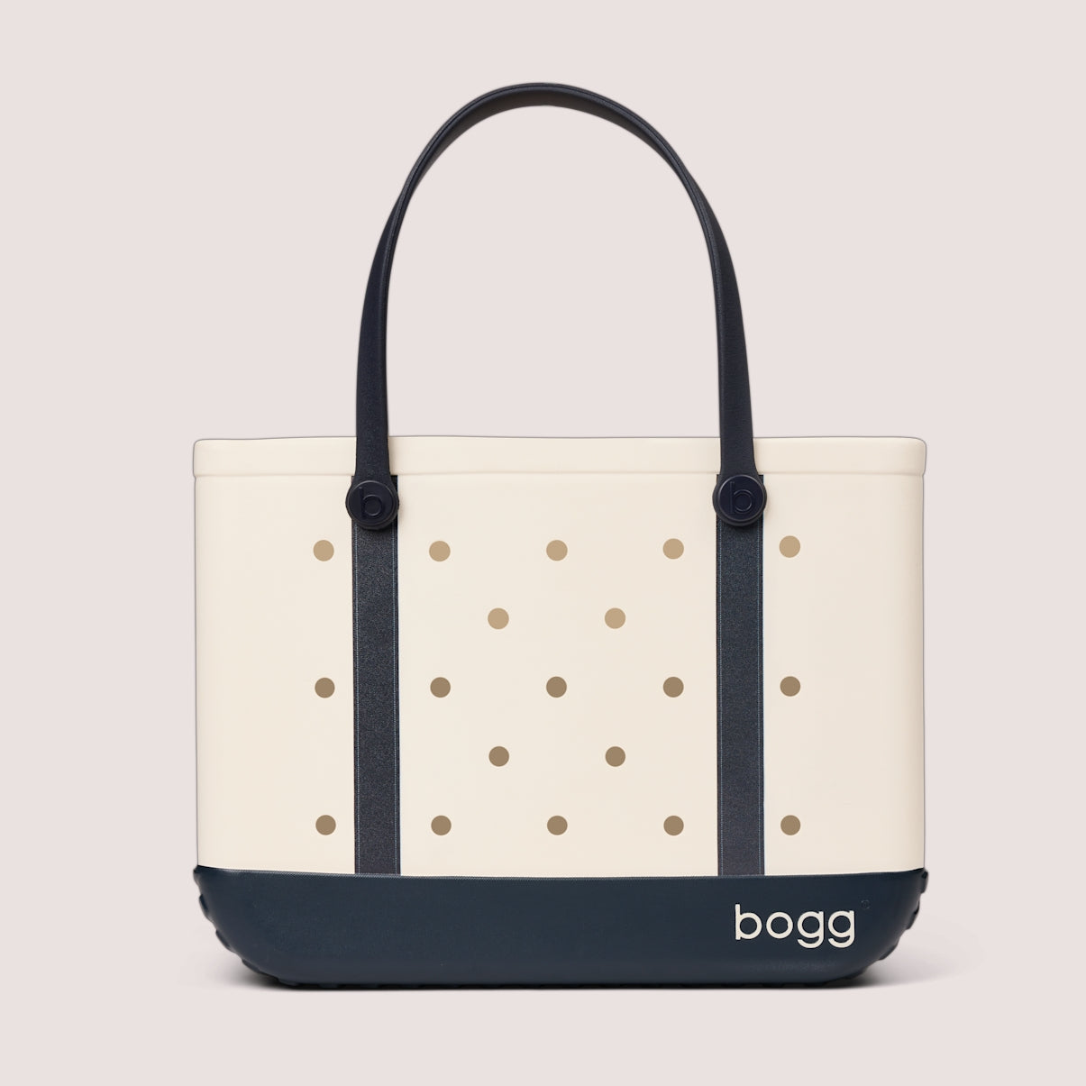 Original Bogg Bag Oxford Blue Summer Beach Accessories Bag Travel Friendly Washable with Makeup Bag for Boat Trips Travel Organizer Vacation Essentials for Women