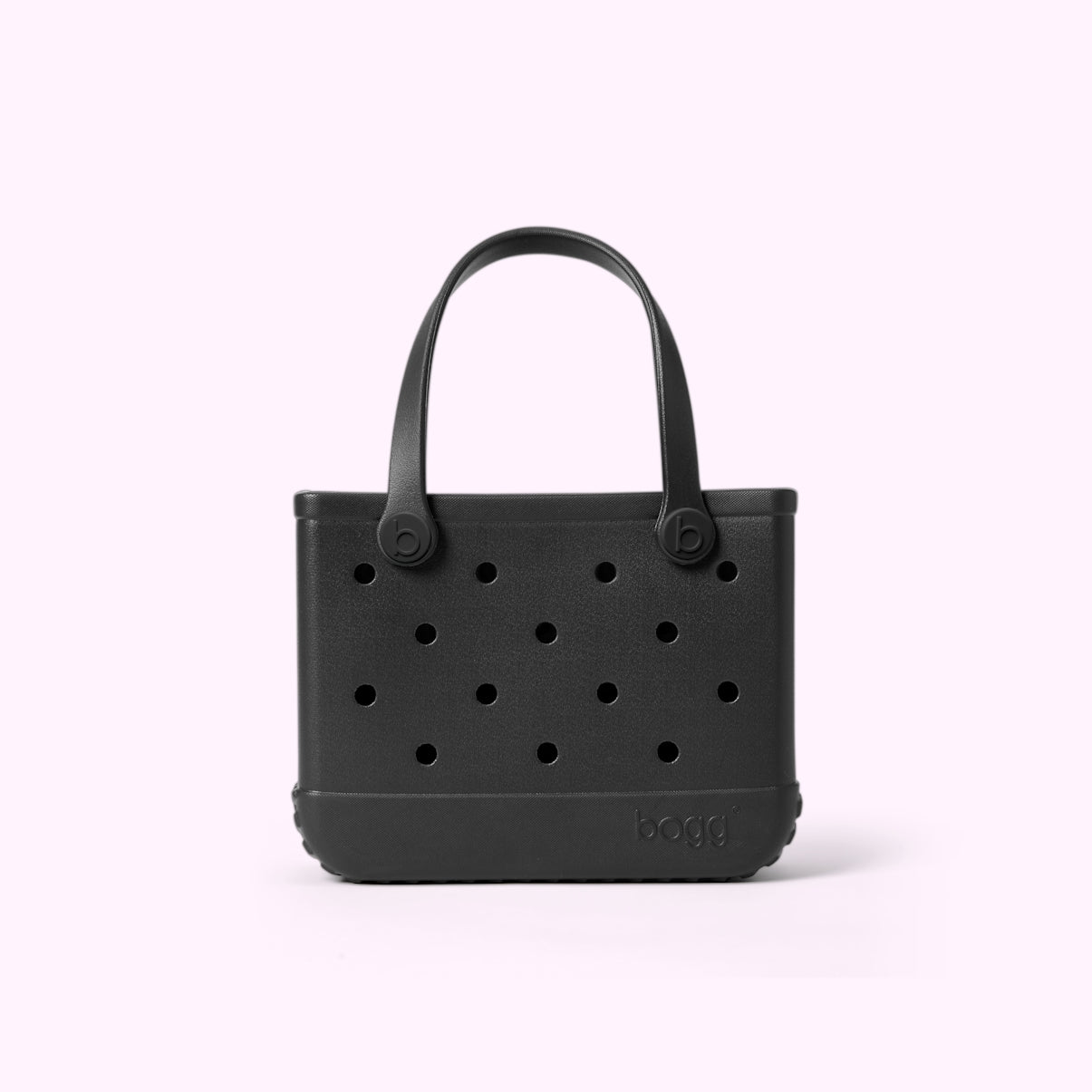 Bitty Bogg Bag LBD Black Easy Clean Rubber Tote Tip Resistant Lightweight with Easy Clean Surface for Family Beach Days Travel Organizer Vacation Essentials for Women