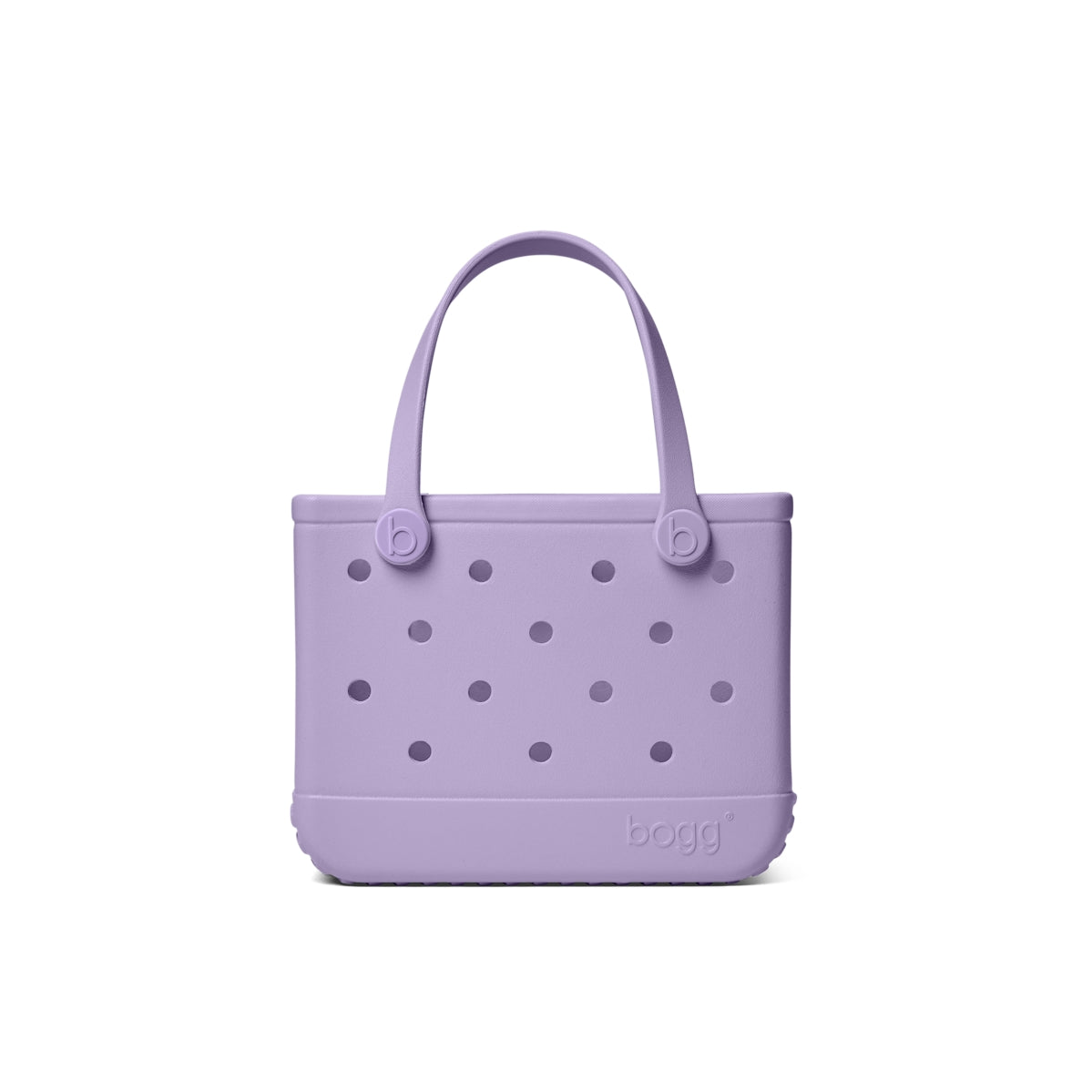 Bitty Bogg Bag I Lilac You a Lot Summer Beach Accessories Bag Easy Clean Tip Resistant with Reinforced Handles for Cruise Travel Travel Organizer Vacation Essentials for Women