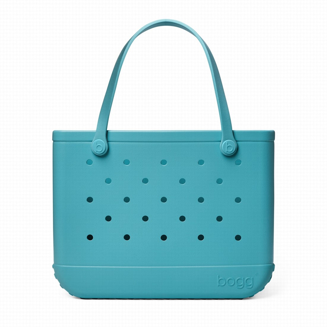 Original Bogg Bag Turquoise and Caicos Poolside Storage Carryall Sandproof Travel Friendly with Non Slip Bottom for Family Beach Days Travel Organizer Vacation Essentials for Women