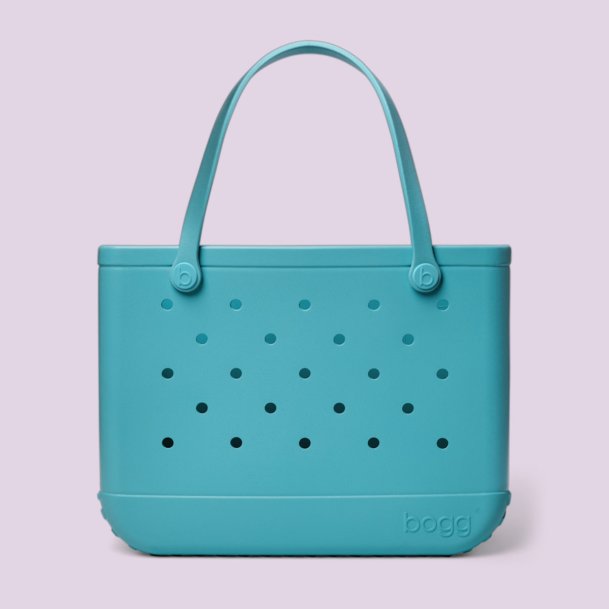Original Bogg Bag Turquoise and Caicos Poolside Storage Carryall Lightweight Travel Friendly with Cosmetic Organizer for Camping Trips Travel Organizer Vacation Essentials for Women