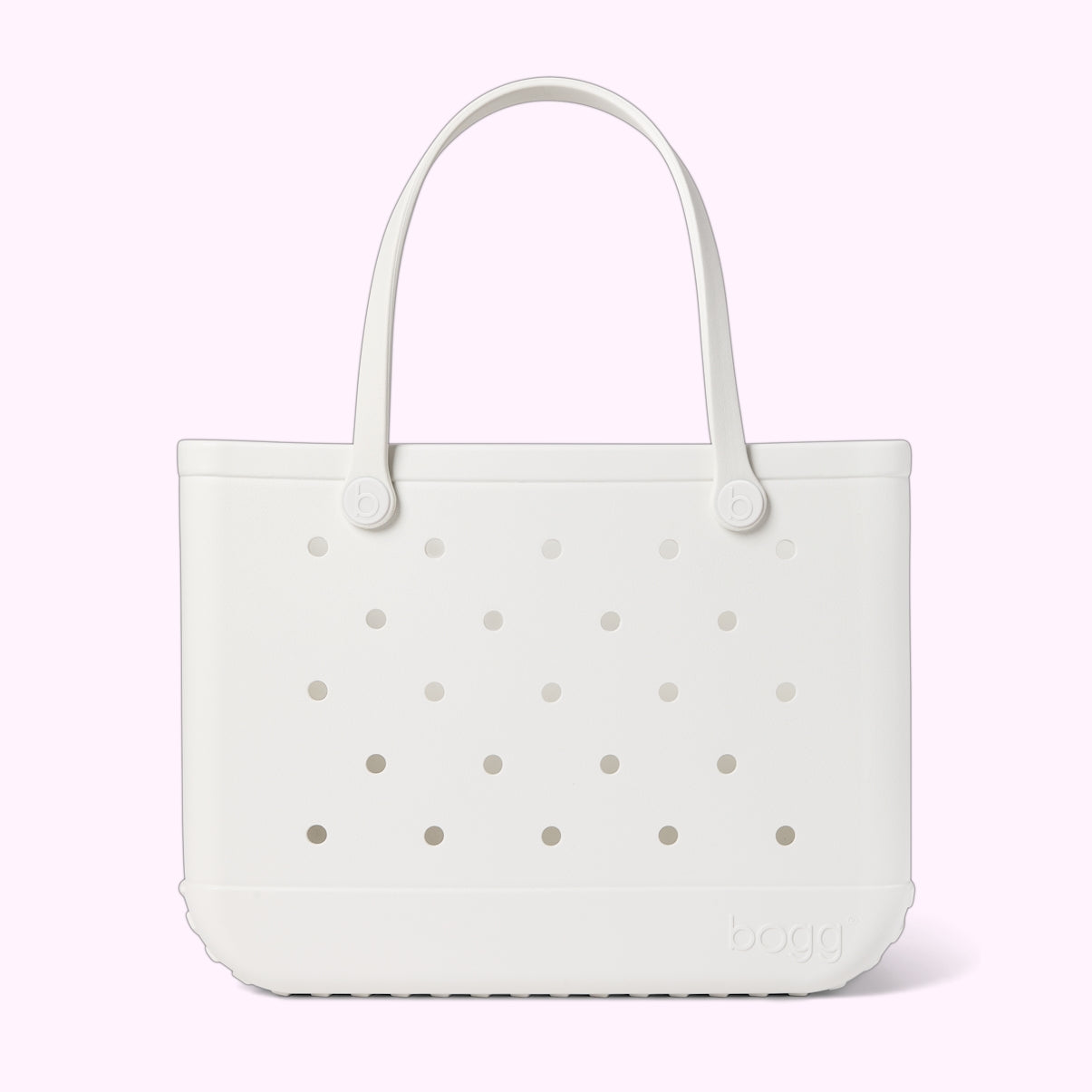 Original Bogg Bag For Shore White Boat Trip Waterproof Tote Lightweight Easy Clean with Makeup Bag for Boat Trips Travel Organizer Vacation Essentials for Women