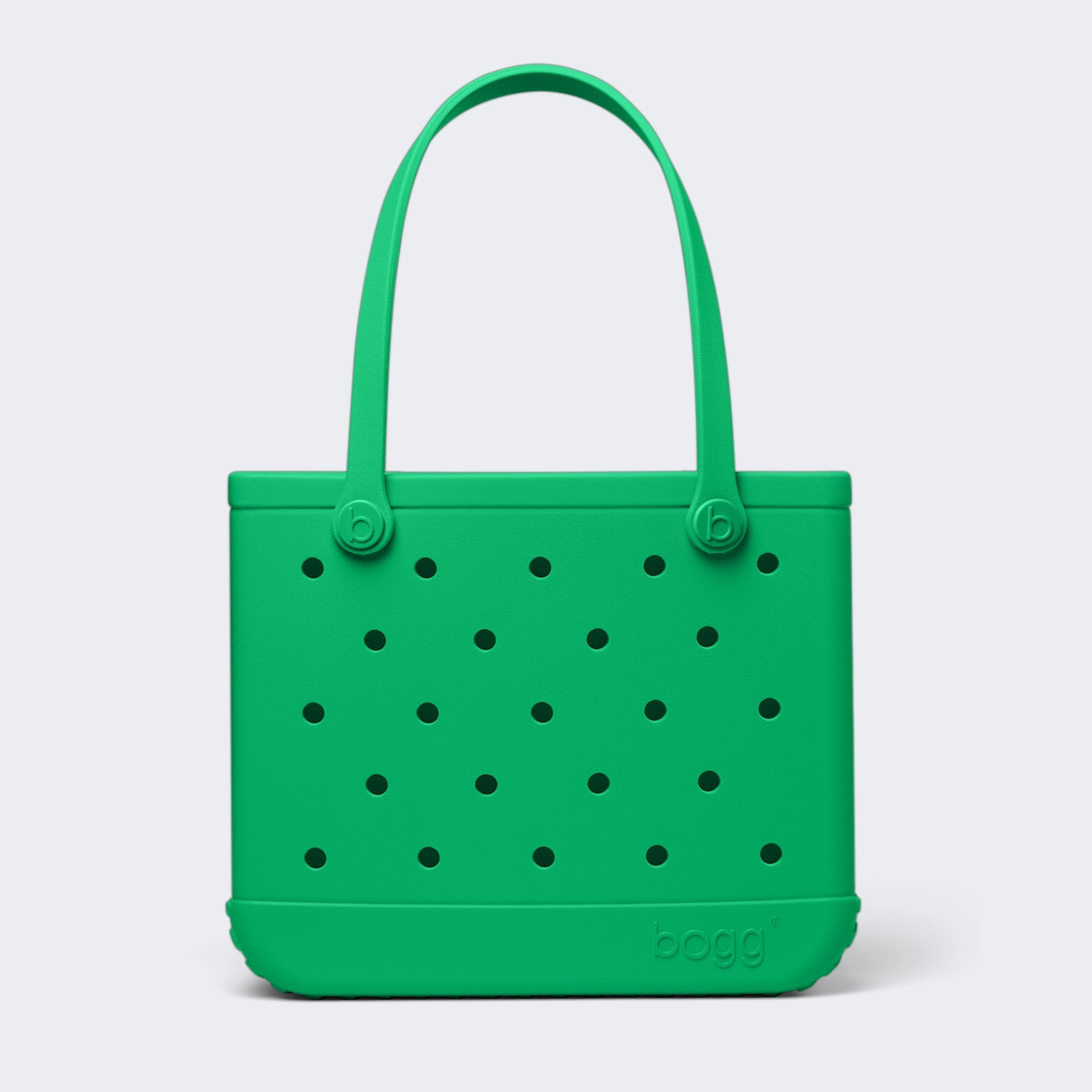 Baby Bogg Bag Green with Envy Heavy Duty Rubber Beach Bag Tip Resistant Travel Friendly with Extra Storage Compartments for Beach Vacation Travel Organizer Vacation Essentials for Women