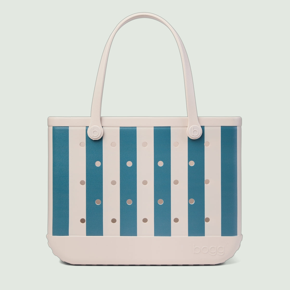 Original Bogg Bag Dockside Stripe Cruise Essentials Travel Tote Sandproof Durable with Spacious Interior for Cruise Travel Travel Organizer Vacation Essentials for Women
