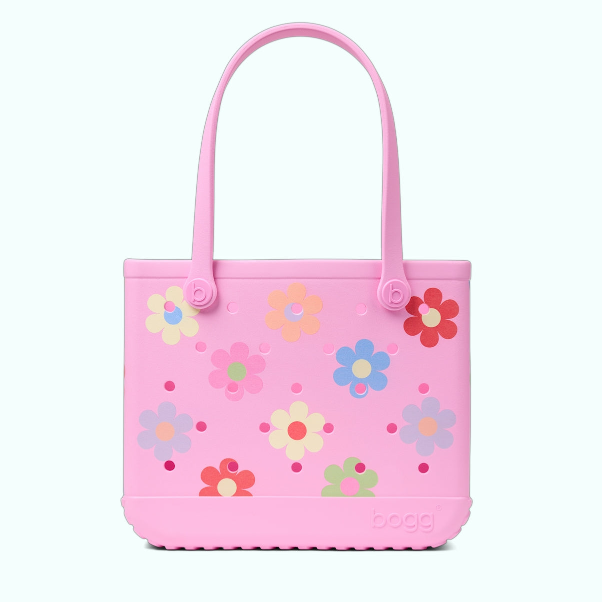 Baby Bogg Bag Happy Flowers Resort Collection Carryall Premium Waterproof Easy Maintenance Surface for Women