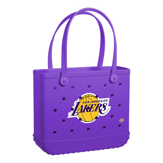 Baby Bogg Bag Los Angeles Lakers Summer Beach Accessories Bag Waterproof Tip Resistant with Makeup Bag for Water Sports Travel Organizer Vacation Essentials for Women