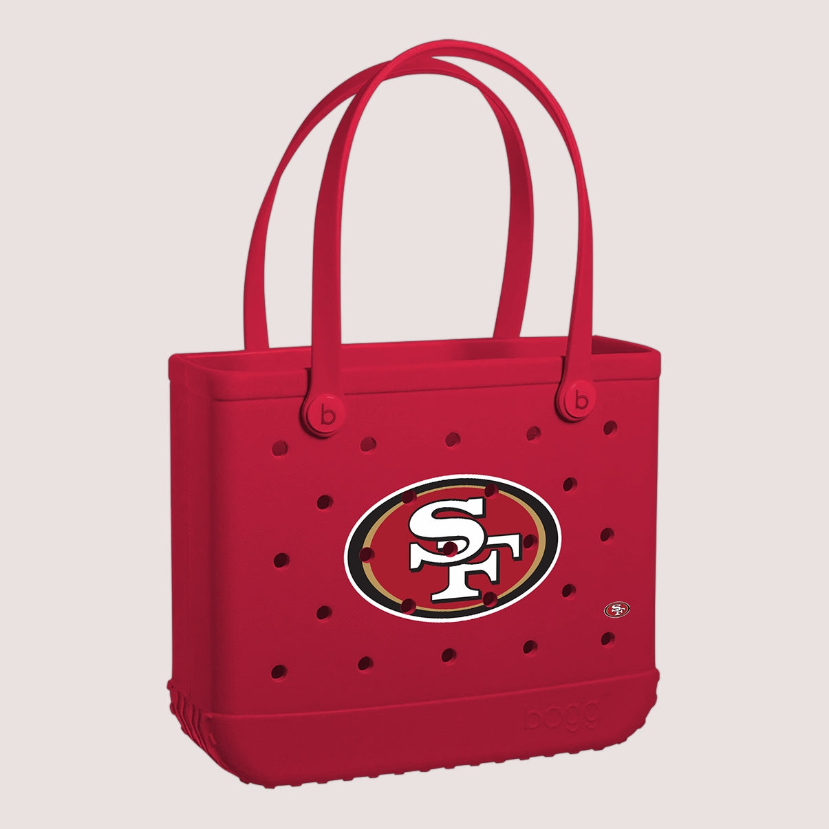 Baby Bogg Bag San Francisco 49ers Cruise Essentials Travel Tote Tip Resistant Washable with Easy Clean Surface for Family Beach Days Travel Organizer Vacation Essentials for Women
