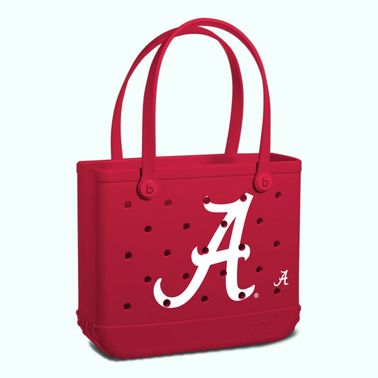 Baby Bogg Bag Alabama Crimson Tide Weekend Getaway Beach Bag Washable Large Capacity with Reinforced Handles for Picnic Days Travel Organizer Vacation Essentials for Women