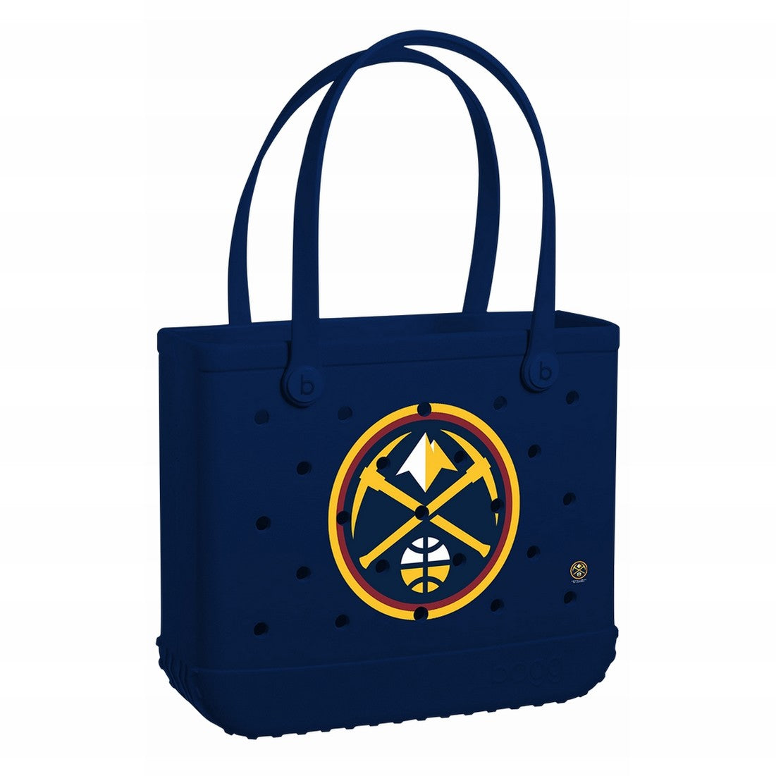 Baby Bogg Bag Denver Nuggets Weekend Getaway Beach Bag Waterproof Lightweight with Extra Storage Compartments for Cruise Travel Travel Organizer Vacation Essentials for Women