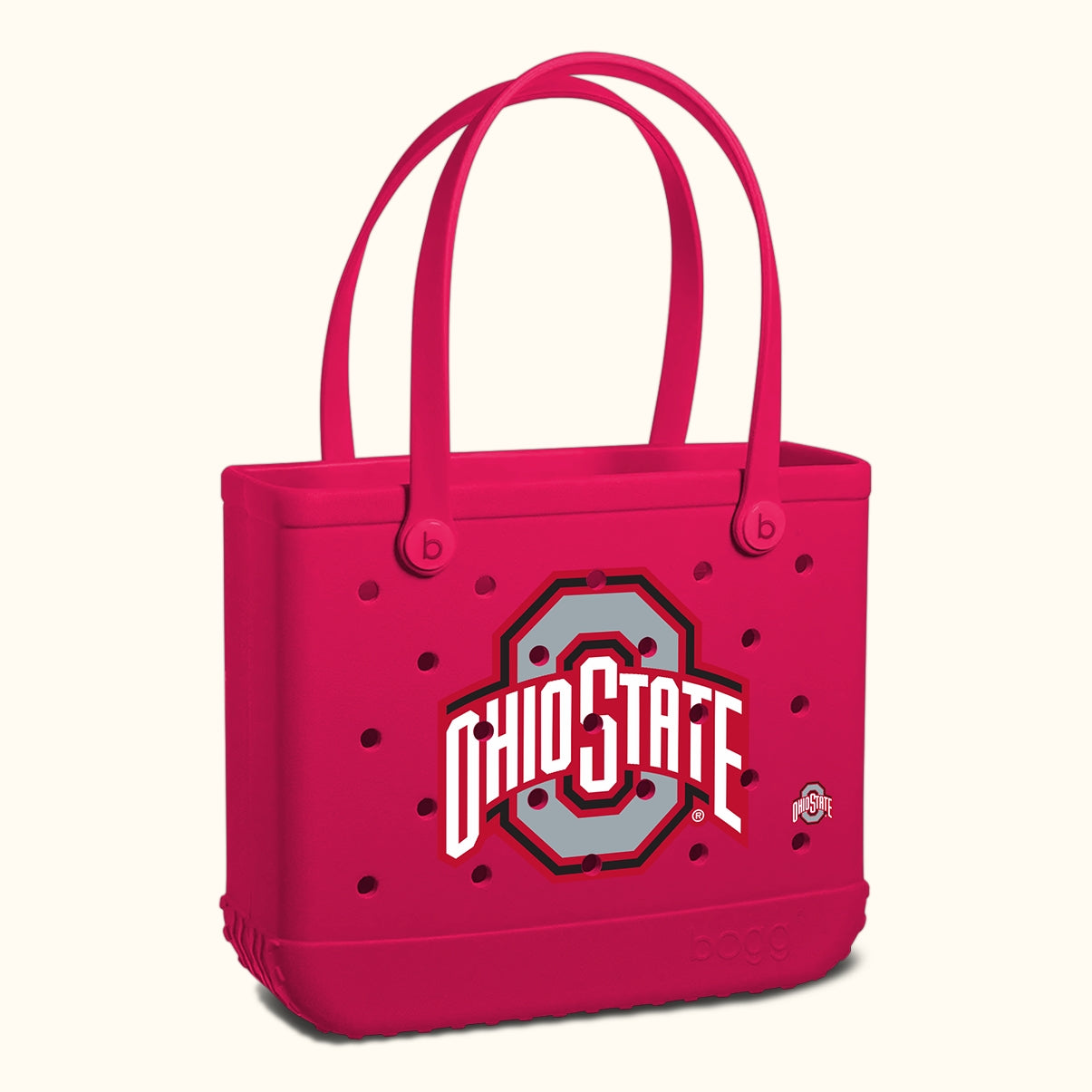 Baby Bogg Bag Ohio State Buckeyes Summer Beach Accessories Bag Large Capacity Durable with Waterproof Phone Pouch for Yacht Excursions Travel Organizer Vacation Essentials for Women