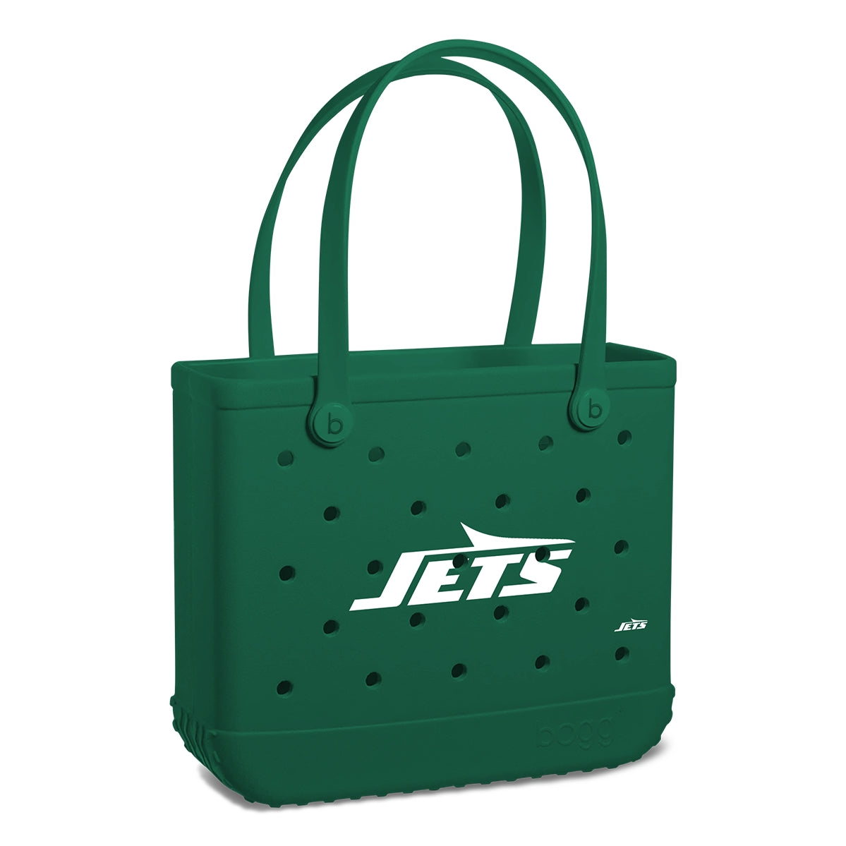 Baby Bogg Bag New York Jets Premium EVA Pool Bag Oversized Sandproof with Non Slip Bottom for Yacht Excursions Travel Organizer Vacation Essentials for Women