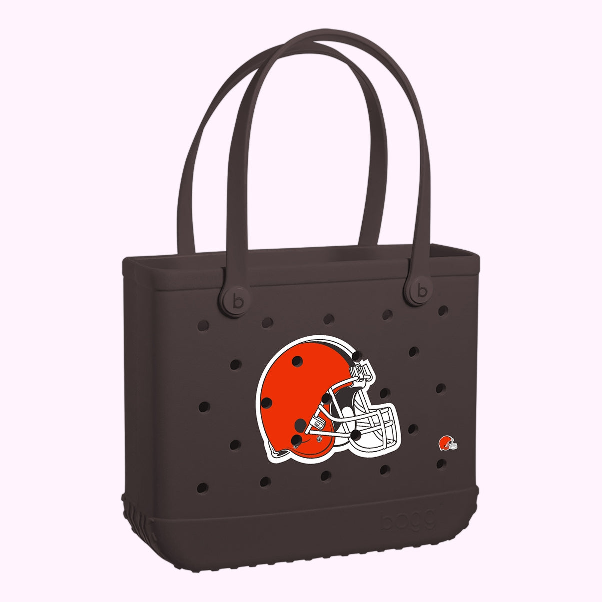 Baby Bogg Bag Cleveland Browns Family Beach Day Carryall Easy Clean Oversized with Waterproof Phone Pouch for Pool Days Travel Organizer Vacation Essentials for Women