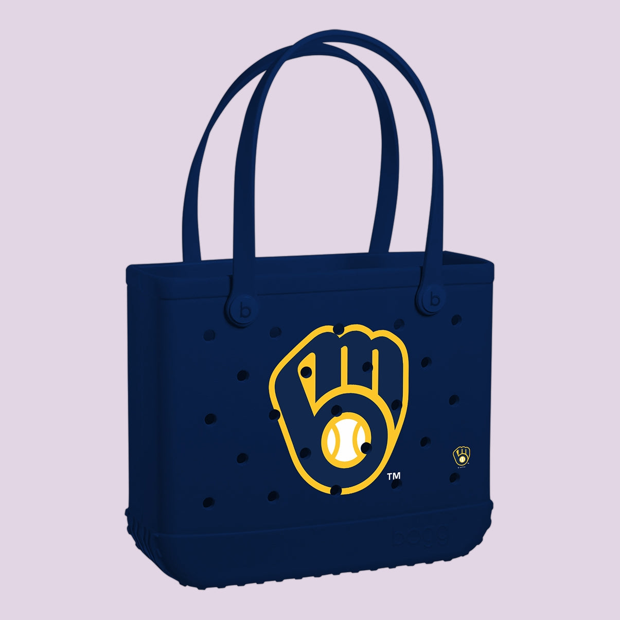 Baby Bogg Bag Milwaukee Brewers Sunny Getaway Carryall Stylish Multi Purpose Open Top Access Access for Weekend Travel