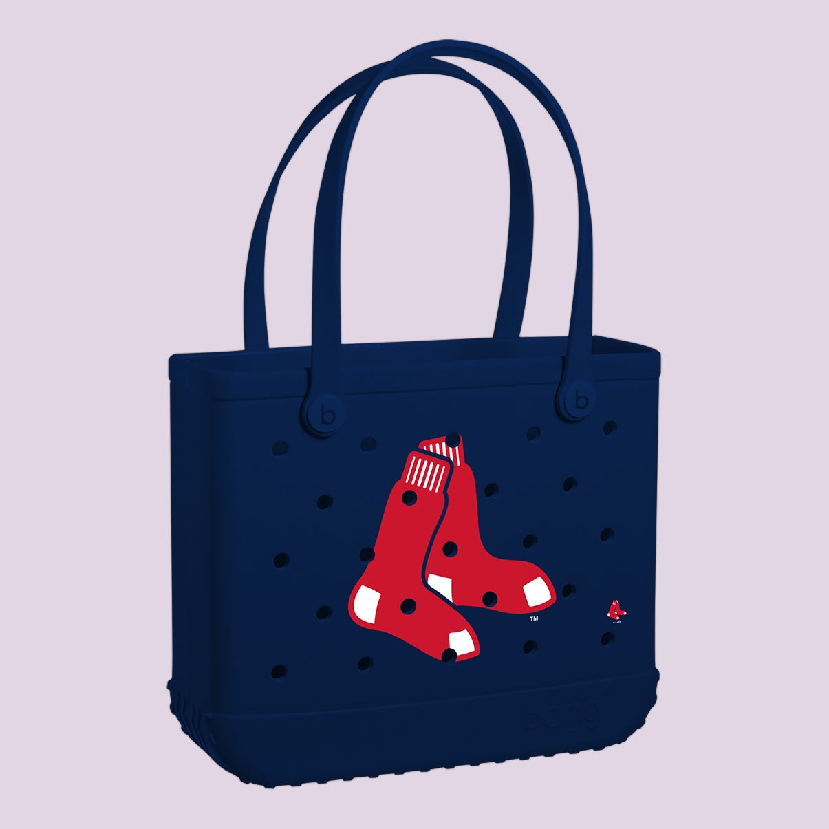 Baby Bogg Bag Boston Red Sox Open Top Beach Organizer Washable Easy Clean with Extra Storage Compartments for Cruise Travel Travel Organizer Vacation Essentials for Women