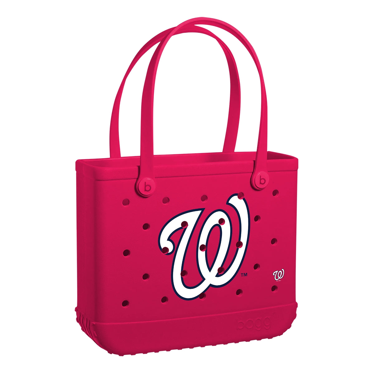 Baby Bogg Bag Washington Nationals Large Capacity Beach Carryall Large Capacity Oversized with Waterproof Phone Pouch for Pool Days Travel Organizer Vacation Essentials for Women