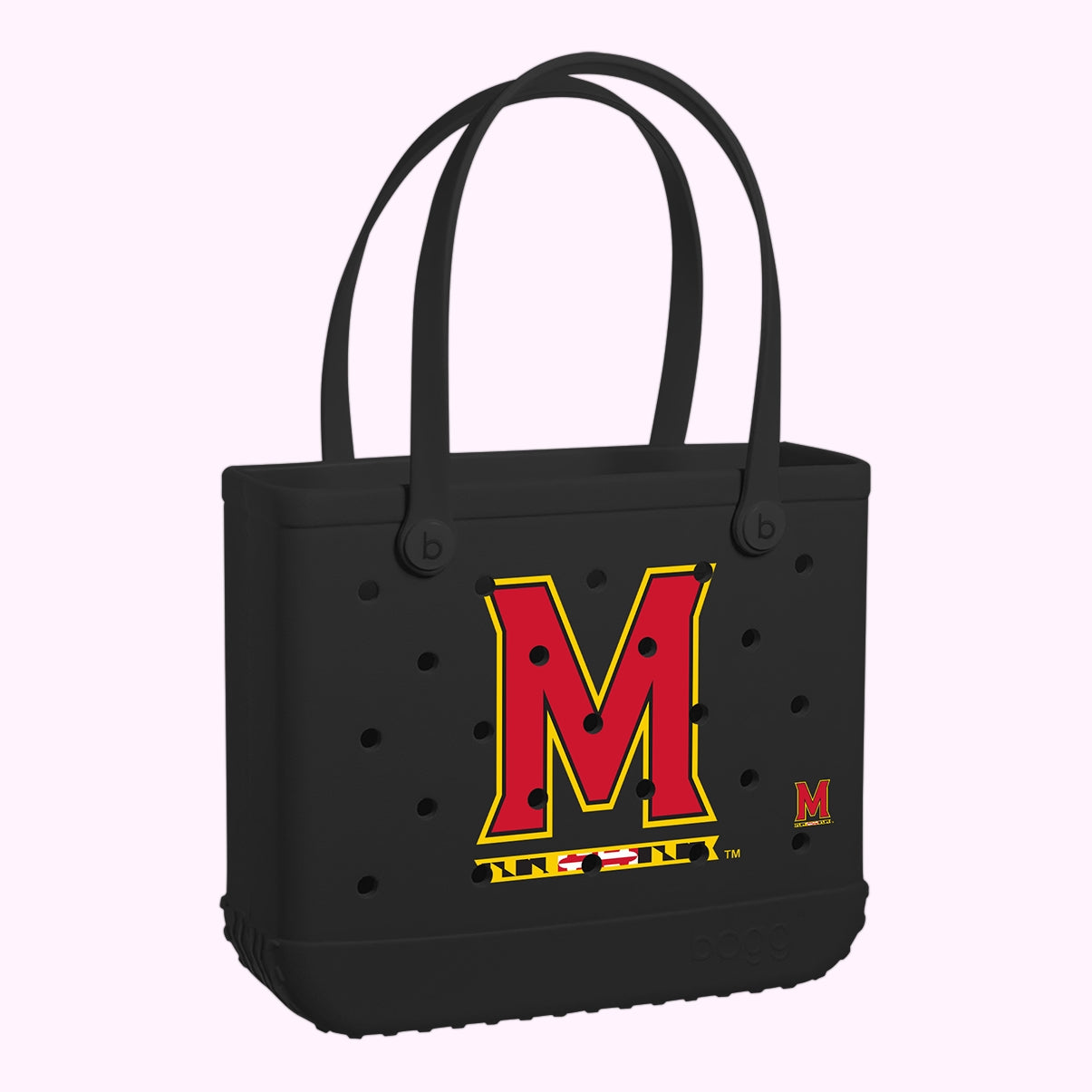 Baby Bogg Bag Maryland Terrapins Island Getaway Carryall Lightweight Tip Resistant Adjustable Shoulder Strap for Resort Vacations