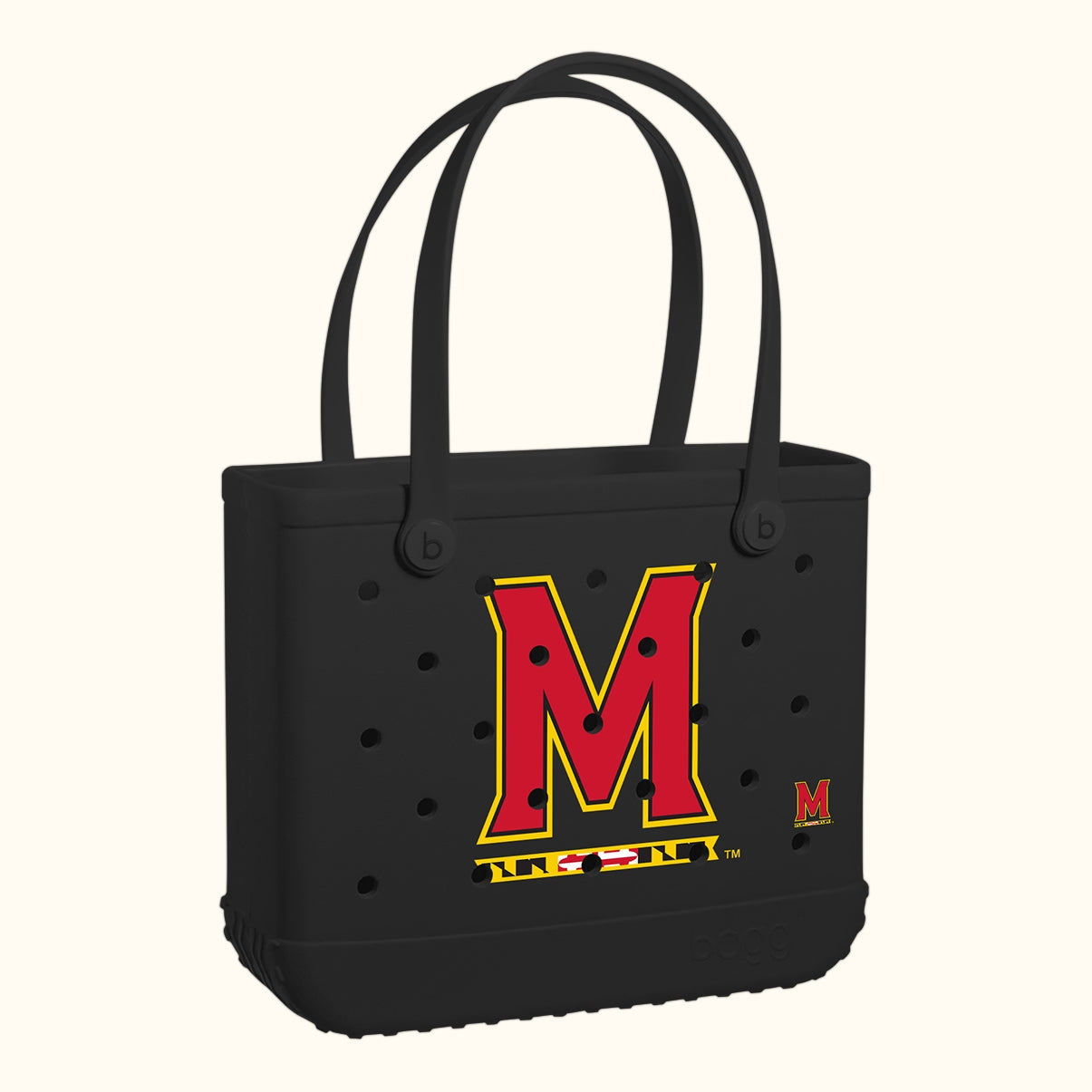 Baby Bogg Bag Maryland Terrapins Coastal Weekend Carryall Heavy Duty Washable Reinforced Grip Handles for Boat Excursions
