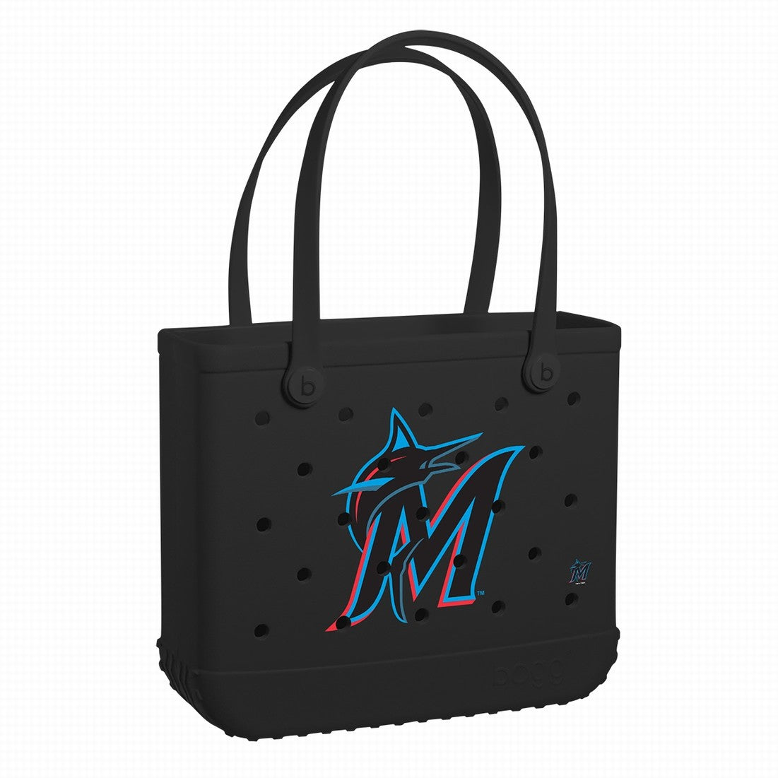 Baby Bogg Bag Miami Marlins Holiday Resort Carryall Heavy Duty Travel Friendly Non Slip Bottom Design for Cruise Travel