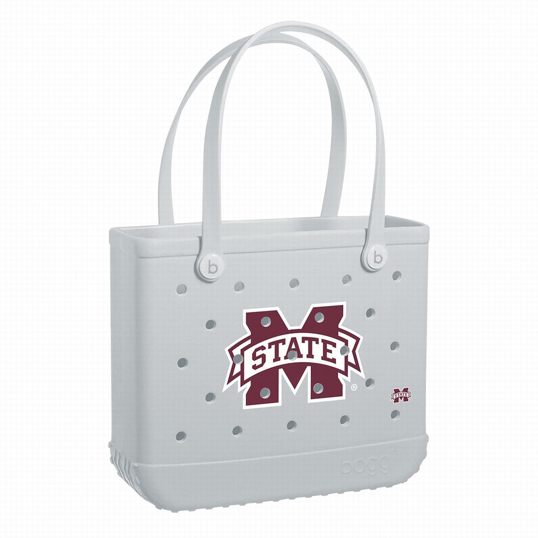 Baby Bogg Bag Mississippi State Bulldogs Heavy Duty Rubber Beach Bag Oversized Waterproof with Waterproof Phone Pouch for Boat Trips Travel Organizer Vacation Essentials for Women