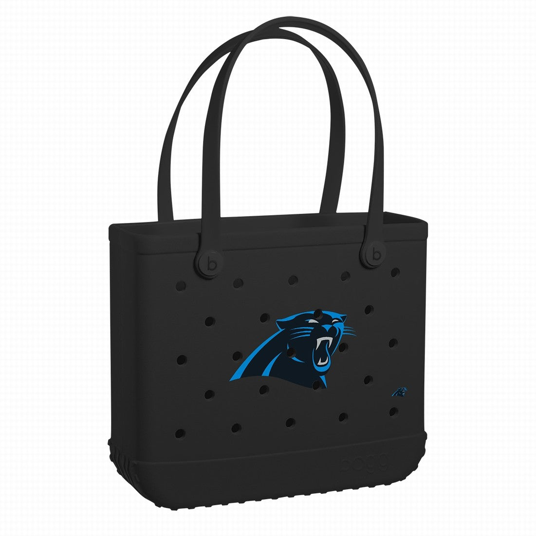 Baby Bogg Bag Carolina Panthers Waterproof EVA Beach Tote Bag Lightweight Tip Resistant with Easy Clean Surface for Beach Vacation Travel Organizer Vacation Essentials for Women