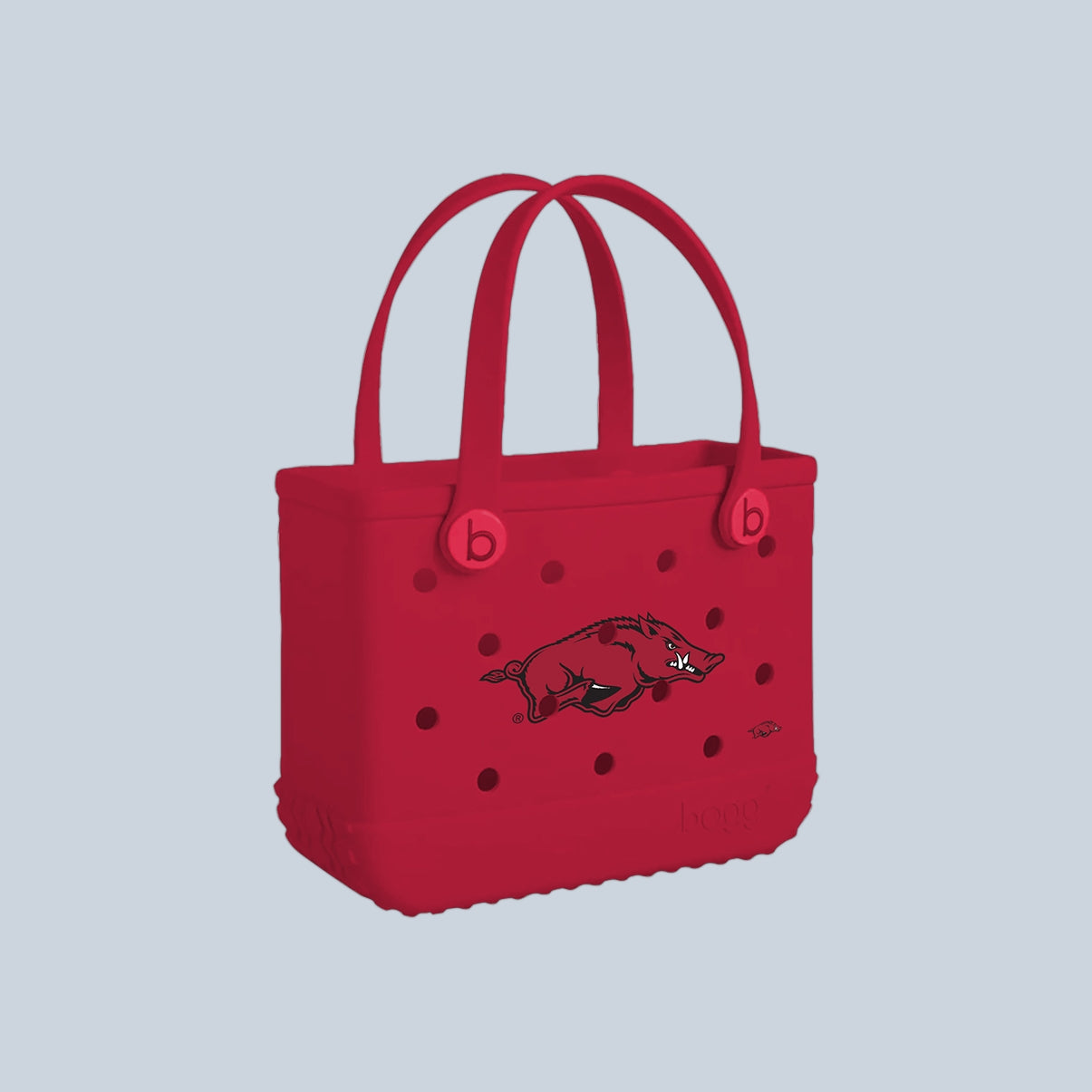 Bitty Bogg Bag Arkansas Razorbacks Weekend Escape Carryall Luxury Oversized Reinforced Grip Handles for Summer Adventures